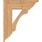 Ekena Millwork Legacy Traditional Smooth Bracket, Western Red Cedar, 5 1/2"W x 22"D x 26"H BKT06X22X26LEC01SWR - alternate 2